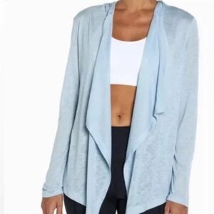 Wildfox Sweat Hooded Lightweight Cardigan Medium